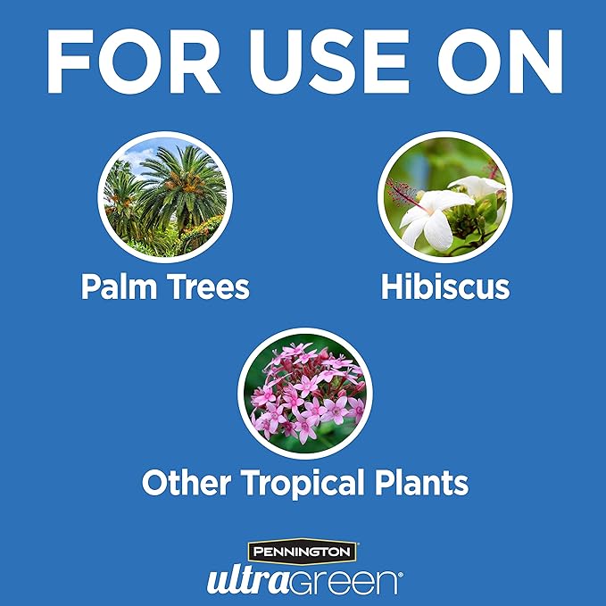 Pennington 100525942 Ultra Green Palm Tree & Hibsicus 9-4-9 Plant Food, 5 lb