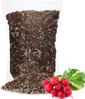 GARDENERA Premium Organic Potting Soil for Radish - (4 Quart Bag)