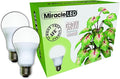 Miracle LED Almost Free Energy 100W Spectrum Grow Lite - Daylight White Full Spectrum LED Indoor Plant Growing Light Bulb for DIY Horticulture, Hydroponics, and Indoor Gardens (604301) 2Pack