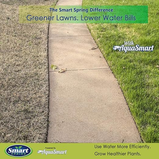AquaSmart Water Storing Soil Additive – Just Add to Soil and Cut Watering By Half - Fewer Plant Waterings for Indoor Pots and Outdoor Gardens - Non-Toxic Superabosrbent Coated Sand