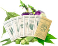 Chef's Specialty Assortment Seed – Indian Cuisine Garden – 7-Pack – Bitter Gourd, Snake Gourd, Bottle Gourd, Molokhia, Okra, Spinach, Turnip – Heirloom, Non-GMO Vegetable Seeds