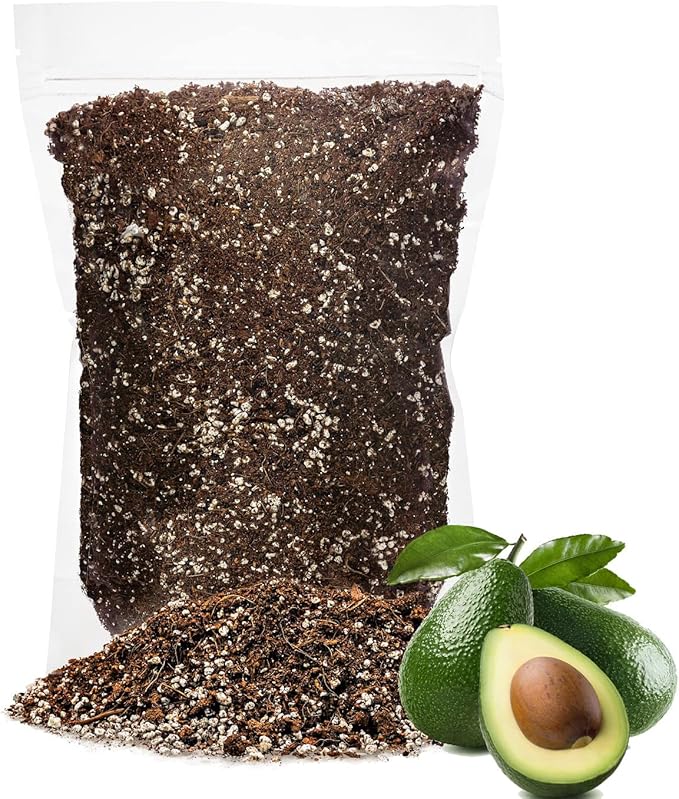 GARDENERA Premium Organic Potting Soil for Avocado - (4 Quart Bag)