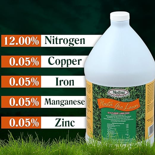 Medina 12-4-8 HastaGro Lawn, 1 gallon