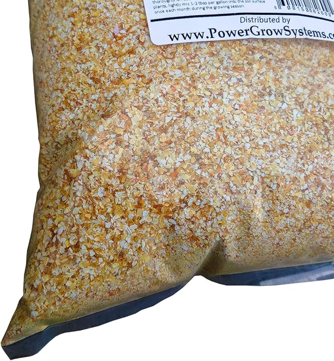 PowerGrow Systems Crab Meal - Organic Natural Crab Meal Fertilizer (10 Pounds)