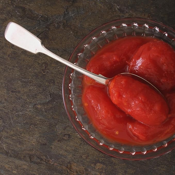 Song' E Napule San Marzano DOP Authentic Whole Peeled Plum Tomatoes, 28 Ounce (Pack of 6)