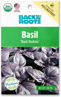 Back to The Roots 100% Organic Seed Packet - Basil 'Red Rubin' 300mg