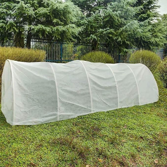 Agfabric Plant Covers Freeze Protection Floating Row Covers 1.5oz 7'x15' Plant Covers Freeze Protection, Frost Cloth for Vegetables,White