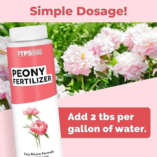 Peony Fertilizer – Liquid Plant Food for Bigger Blooms, Stronger Stems & Healthy Root Development, 8 oz