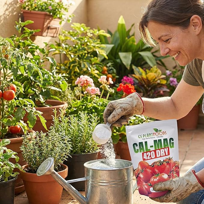 GS Plant Foods Cal-Mag 420 Dry Super Concentrate, Makes 420 Gallons of Nutrient Solution, 18 Ounces, Calcium/Magnesium Fertilizer