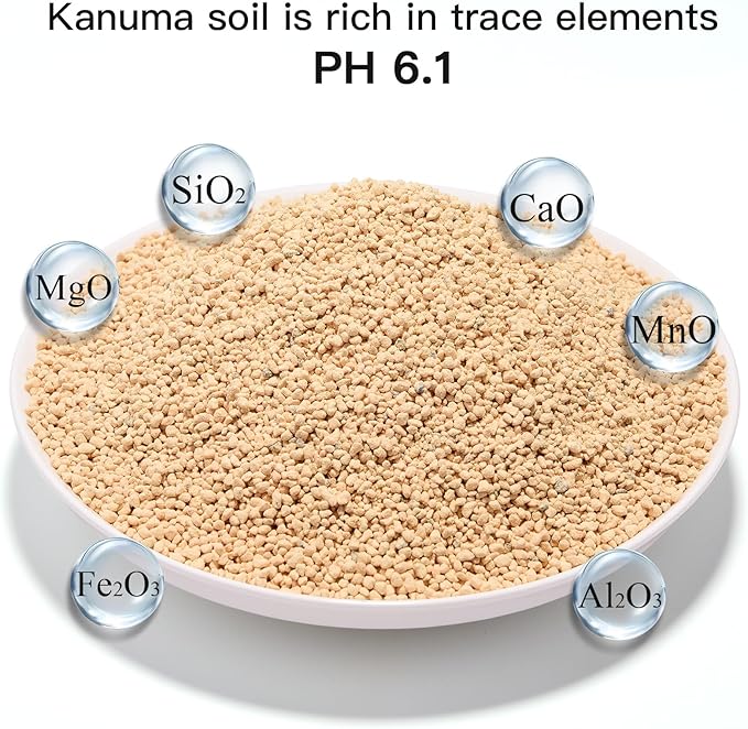 2lb Japanese Kanuma Soil 1-3mm Fine Grain for Acid-Loving Plants - Ideal for Bonsai, Azaleas, Hydrangeas & Blueberries,Succulent - Fast Drainage, PH Balanced (Natural, No Additives)