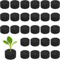 30-Pack Hydroponics Sponges, 1.97 Inch Growing Media Cylindrical Sponges for Planting Gardening Tool/Grow Seedlings/Home Vegetable Flower, Soilless Cultivation Seedling [Black]