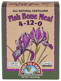 Down To Earth All Natural Fertilizers Organic Fish Bone Meal - High Phosphorus Plant Food for Buds, Bulbs, Blooms, Flower Beds 4-12-0, 1 lb