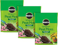 Miracle-Gro Sphagnum Peat Moss - Enriched with Plant Food, Add to Potting Mix and Native Soil, 8 qt. (3-Pack)