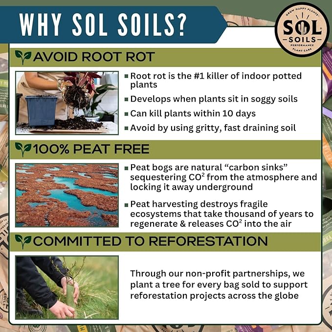 Sol Soils LECA Balls - Lightweight & 100% Natural Hydroponic Clay Pebbles for Plants - Soil Amendments to Improve Drainage, Aeration, and Support Healthy Root Growth - 2 Quarts