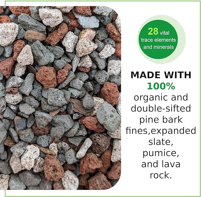 Bonsai Outlet Bonsai Soil Mix - Tinyroots All Purpose Bonsai Soil Mix Ready to Use Blend, Used for All Varieties of Bonsai Trees, 2.5 Gallons