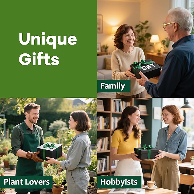 LUOJIBIE Bonsai Tree Kit for Beginners - Unique DIY Japanese Bonsai Trees,Crafts for Adults, Ideal Gardening Birthday Gift for Women & Men,Complete Indoor Plant Kit