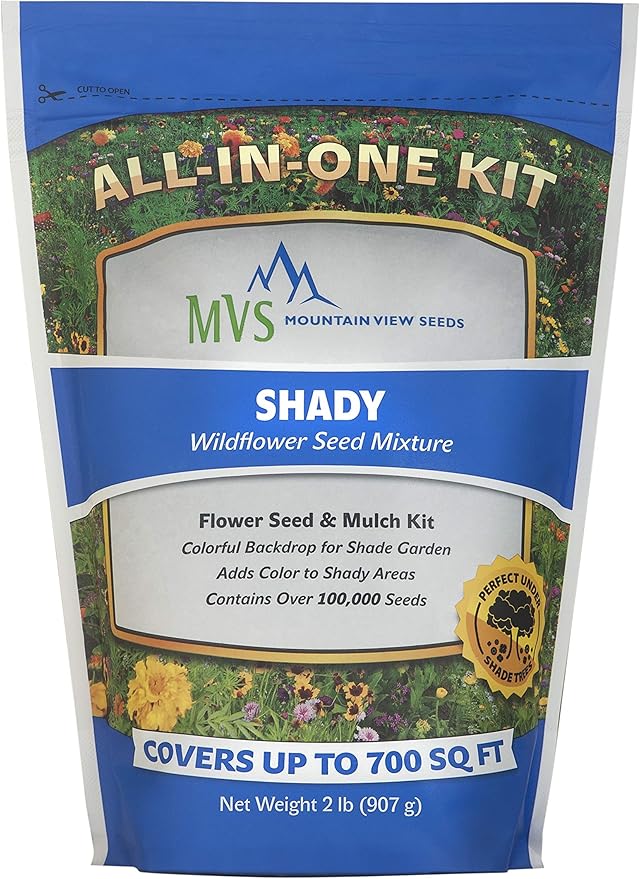 Mountain View Seeds Shady Wildflowers