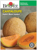 Burpee Heirloom Hale's Best Jumbo Cantaloupe Seeds - Sweet, Aromatic Melon