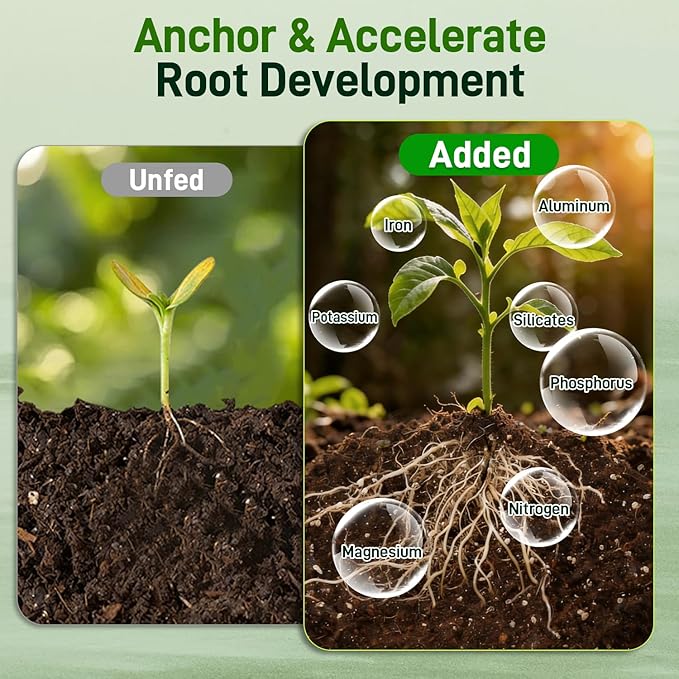 18QT Potting Soil Mix for Indoor Plants - Contains Perlite, Peat Moss, Coco Coir & Rice Charcoal, Natural & Organic Material with Well-Draining, Light & Aerated Texture for Healthy Roots & Fast Growth