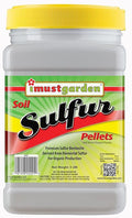 I Must Garden Soil Sulfur Pellets: Organic Soil Acidifier | Naturally Promotes Lush Growth – 5lb Shaker Jar