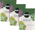 Miracle-Gro Succulent Potting Mix - Potting Soil Mix for Indoor Succulents, Aloe Vera and More, Made with Miracle-Gro Plant Food, 4 qt. (3-Pack)
