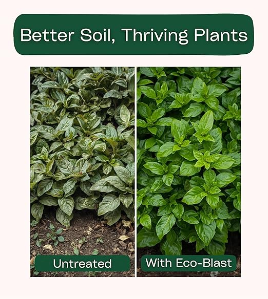Eco-Blast™ Instant Compost Tea – 2oz Bag. Soil Microbes with Plant Probiotics, Mycorrhizae, Kelp, Yucca, Humic, Amino & Fulvic Acids.