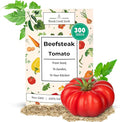 Woods Creek Seeds: Beefsteak Tomato Seeds for Planting - Heirloom Tomato Seeds for Planting Outdoors, Indoors, Patio or Home Plant Garden - Non-GMO Seed Pack of Large Juicy Tomatoes