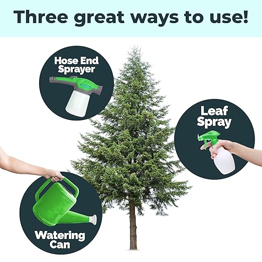 Spruce Tree Fertilizer – Liquid Plant Food for Rich Green Needles, Stronger Roots & Healthy Evergreen Growth, 32 oz