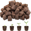50 Pcs Square Hydroponics Pods, Seed Starter Sponge Pods for Seed Starter Plugs Grow Sponges for Indoor Outdoor Gardening