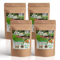 Wool Pellet Organic Fertilizer (4 * 2,2 lbs), Made of Sheep Wool, Water Holding, Enhances Soil Health, Ideal for Fruits, Vegetables, Flowers, Indoor and Outdoor Plants - 4 Pack