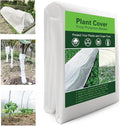 YFFSIDMY Plant Covers Freeze Protection, 6.5'x16' Frost Blankets for Outdoor Plants, Winter Tree Frost Cloth Plant Freeze Protection, Garden Heat Protection Floating Row Cover, White