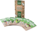7 Leafy Power Green Organic Varieties – Non-GMO Heirloom Seeds for Planting: Spinach, Arugula, Kale, Lolla Rossa Lettuce, Buttercrunch, Gourmet Lettuce Mix, Swiss Chard