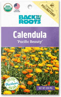 Back to The Roots 100% Organic Seed Packet - Calendula 'Pacific Beauty' 300mg