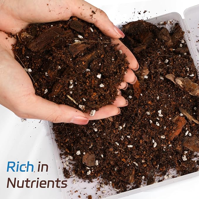 Organic Blueberry Soil Mix, Indoor Plants Potting Mix for All Potted Blueberry, Grow Healthy houseplants Indoors