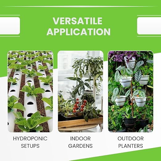 NUTRIFIELD Plant Nutrients Liquid Fertilizer 500 ML A 1-4-2 & 500 ML B 3-0-0.5 Plant Food Support Plant Growth Throughout Entire Cycle Veg and Flower Indoor Outdoor Hydroponic Coco Garden