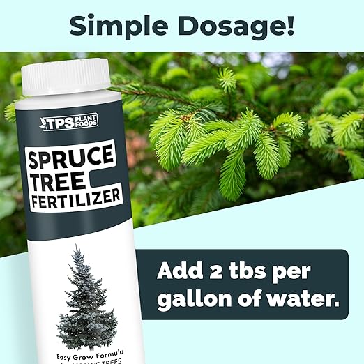 Spruce Tree Fertilizer – Liquid Plant Food for Rich Green Needles, Stronger Roots & Healthy Evergreen Growth, 8 oz