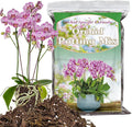 Orchid Potting Mix for Repotting, Mixture of Moss Pine Bark Coco Peat and Perlite, Orchid Bark Potting Mix, Good Drainage - 1QT