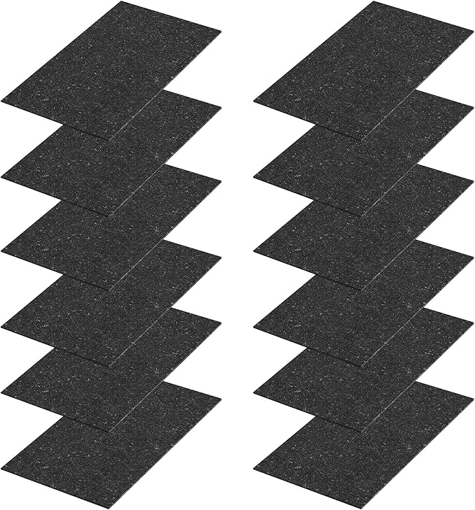 EBaokuup 12 Pcs 24-Cell Replacement Capillary Mats-13 x 8.3 Inches Self Watering Seed Starting Mat-Capillary Mats for Indoor Gardening Greenhouse Plant Seed Starting