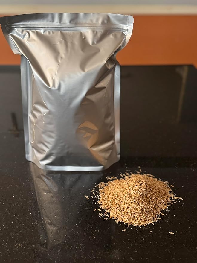 Natural Rice Hulls for Gardening – Resealable Bag (4 Quarts)