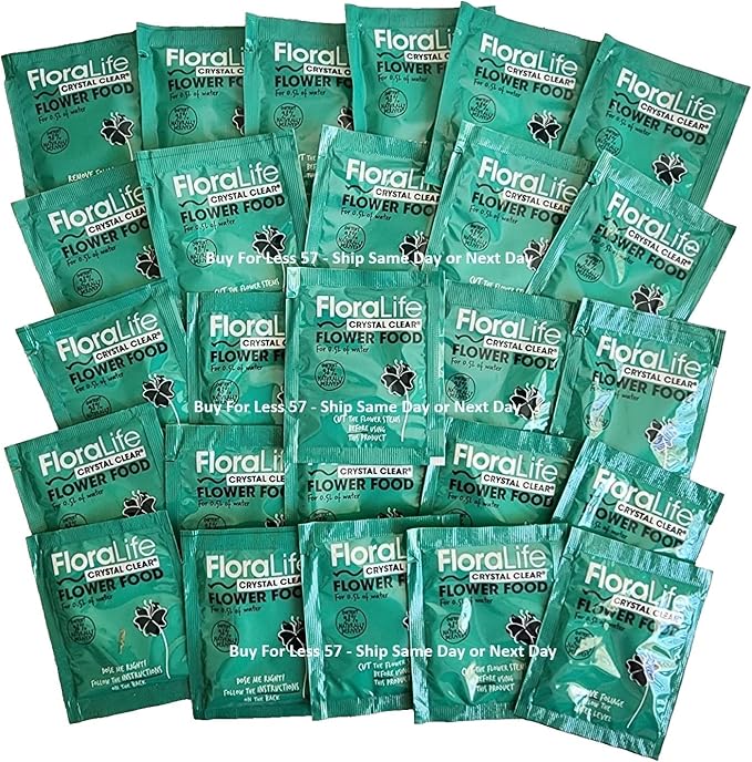 Floralife Flower Food 300, 5gm pkg 50