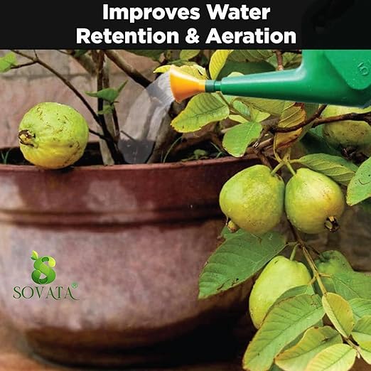 Sovata® Guava Growth Food, Powerful Organic Fertilizer for Fast Growth and Heavy Fruiting of Guava Plants. (400 gm)