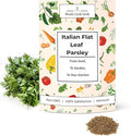 Woods Creek Seeds: Italian Flat Leaf Parsley Seeds for Planting - Over 3,000 Heirloom Non-GMO Italian Parsley Seeds for Planting - Beginner Friendly Herb Gardening for Indoor, Outdoor & Hydroponic
