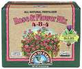Down To Earth All Natural Fertilizers Organic Rose & Flower Mix - Plant Food for Roses, Bulbs, Flowers and Ornamentals 4-8-4, 15 lb