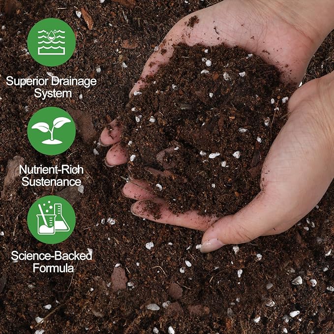 Premium Bonsai Soil Mix for Pine Trees 2qt，Breathable and Drainage Formula| Ideal for Bonsai Pots and Repotting