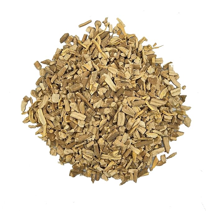 Biokoma Pure and Organic Biokoma Ashwagandha Dried Root 100g (3.55oz) in Resealable Moisture Proof Pouch, USDA Certified Organic - Herbal Tea, No Additives, No Preservatives, No GMO, Kosher