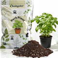 Organic Potting Soil Mix for Indoor Plants & Herb Gardens 2qt- All-Purpose Nutrient-Rich Natural Soil