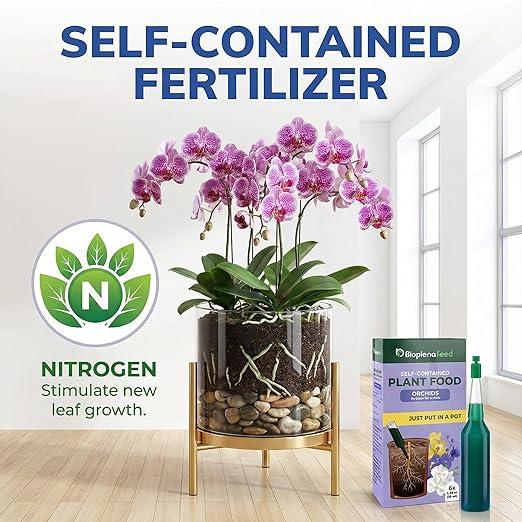 All-Purpose Liquid Plant Food Fertilizer for Orchids & House Plants | Concentrated Nutrient Solution for Indoor & Outdoor Plants | Promotes Vibrant Blooms, Strong Roots & Lush Foliage | Made in USA