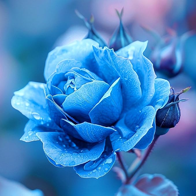 Mix Climbing Rose Seeds for Planting, 30+pcs Beauty Rare Rose Flower Seeds, Heirloom Non-GMO Home Garden Ground Cover Blooms Flowers Plants in Outdoors