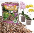 Orchid Bark Potting Mix - 18QT Natural Orchid Potting Mix for Repotting, Blended with Small Pine Bark and Perlite to Provide Ideal Ventilation and Good Drainage for Orchids and Other Potted Plants