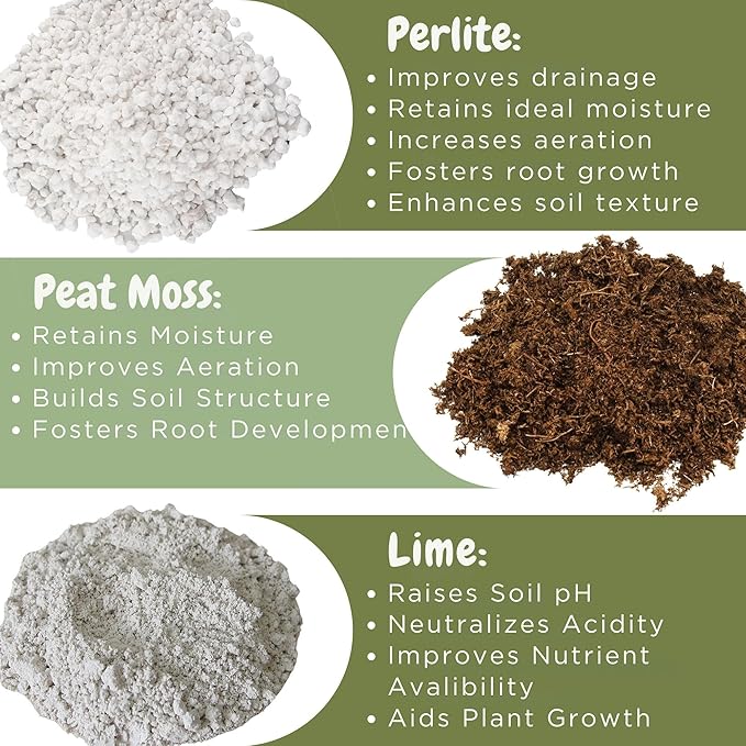 Soil Sunrise All Natural Tomato Starter/Potting Mix (12 Quarts) Perfect Backfill for Outdoor Tomato Plant Holes, Hand Blended with Natural Ingredients Including Worm Castings